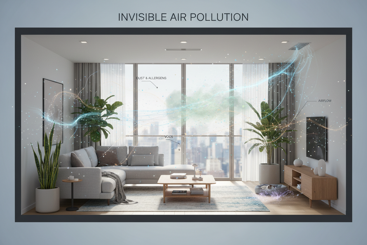 Air Quality and Invisible Pollution in Modern Homes