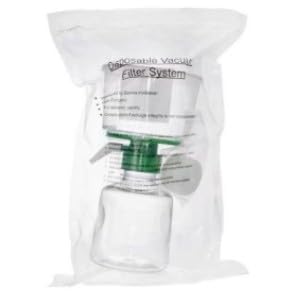 250ML Sterile Vacuum Filter Units with 0.22um PES Membrane, Individually Wrapped