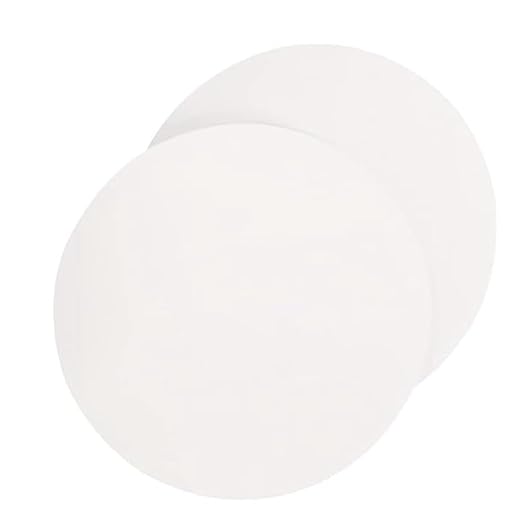 Hydrophilie PTFE Membrane Filter,PTFE Disc Membrane Micrometer Filter,Hydrophilicity Polytetrafluoroethylene Microporous Micron Millipore Filtration,50 Sheet/Pack (50mm Diameter,0.8µm Pore Size)