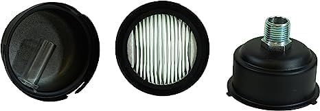 Air Intake Filter Assembly Air Filter Silencer Muffler for Air Compressor Pump 1/2" Made in the USA