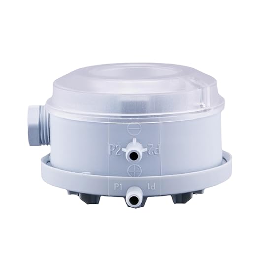 1pcs 604 Micro Differential Pressure Switch - 20-1000Pa Adjustable Air & Gas Sensor for HVAC Systems, Ventilation, Filter, Duct Alarm Use(20-200pa)