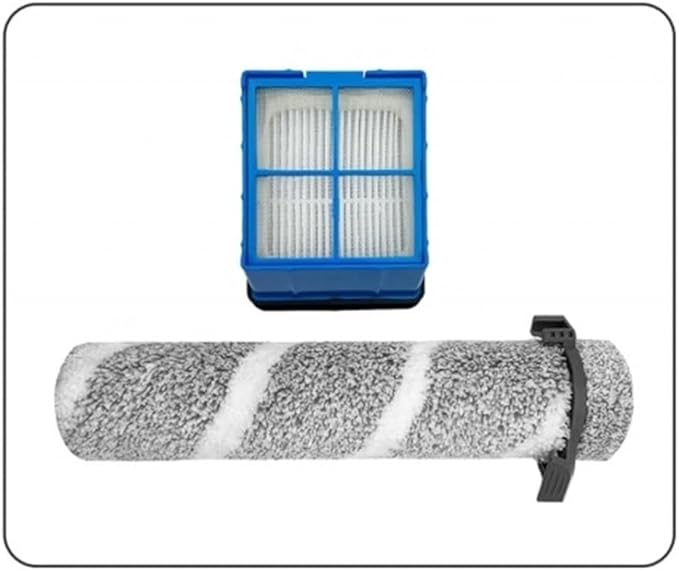 Replacement Parts ，Compatible For Bissell， 3930F 3933 V2 3999Z Floor Scrubber Roller Brush Filter Washing Vacuum Cleaner Parts(I)