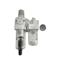 Air Combination Filter Regulator + Lubricator AC60A-B AC50A-06G/10G/06E/10E/06DG/10DG/06DE/10DE/06D/10D/06C/10C/CG/CE-B(AC60A-10DE-B)