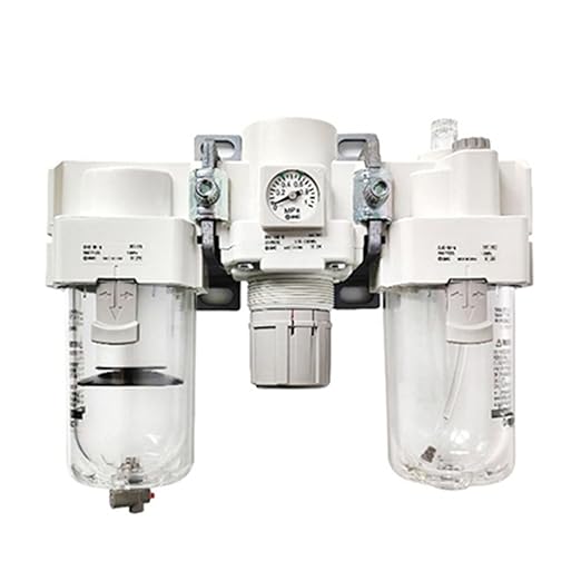 1pc Air Combination Air Filter + Regulator + Lubricator AC AC-B AC60 AC60-06/10-B 06G 10G 06E 10E 06D 10D 06DG 10DG 06DE 10DE CG(AC60-10E-B)