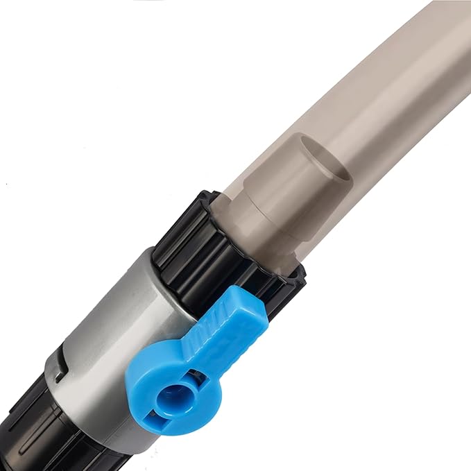 LANDEN Double Tab Connector for Aquarium, Canister Filter Hose Connector, Fish Tank Water Flow Control, Quick Release Valve-16/16