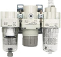 Air Combination Air Filter + Regulator + Lubricator AC AC-A AC10 AC20 AC10-M5-A AC20-01/02-A 01D 02D 01DG 02DG 01G 02G 01C(AC20-02-A)