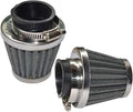 Baitaihem Pack of 2 Motorcycle POD Air Filter Dirt Pocket Bike ATV Pit Bike 35 38 39 40 42 46 48 50 52 54mm (35mm)