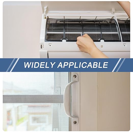 uxcell 500 Mesh 39" x 10" Woven Wire Mesh, 316 Stainless Steel Air Vent Filter Screen, Window Screen Mesh for DIY Projects Vents Cover Filtration Animals Fence