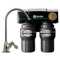 AO Smith Under Sink Water Filter System - Reduces PFAS, Lead, & Chlorine in Drinking Water - Under Counter Claryum Filtration for Kitchen - 2-Stage - AO-US-200