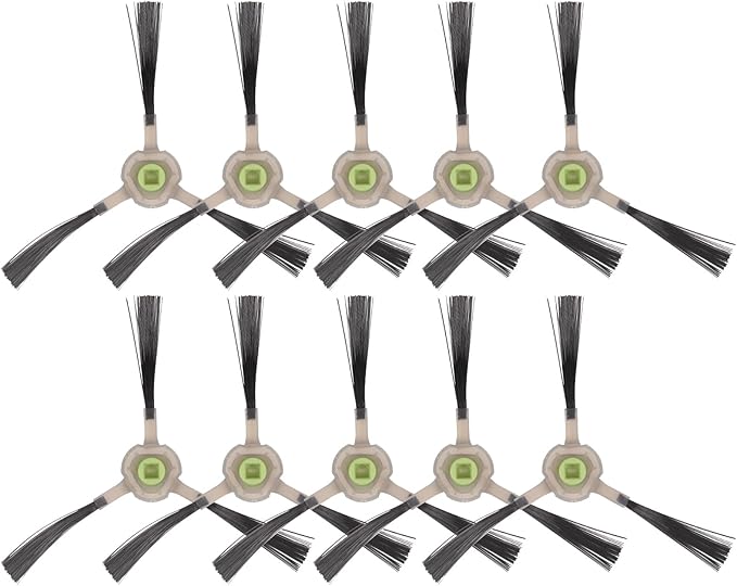 (10 Pieces) Side Brush Lefant M3, M330 Pro, M2 Pro, M1, M320, M310, M210B M210 Pro M210P M213S M210S M210 M213, OKP Life K2 K3 K3A K4 K5 Robot Vacuum, Replacement Parts Side Brushes Accessories