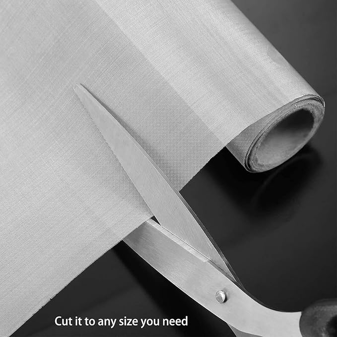 304 Stainless Steel Filter Mesh Roll 60 and 120 Mesh, Precision Woven Wire Cloth for Kitchen Hood and Dust Control