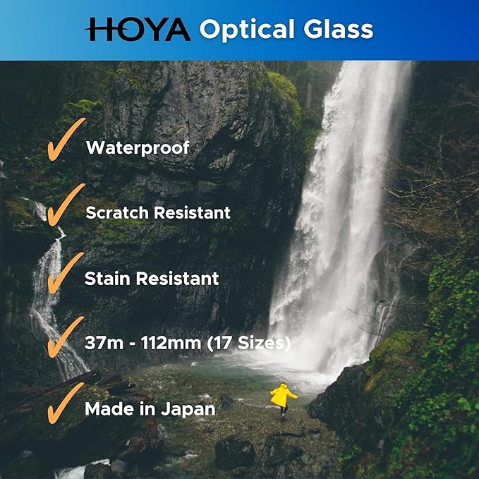 Hoya EVO Antistatic 67mm UV Filter — Camera Filters with 16-Layer SMC Coating, 3mm Thick, UV Optical Glass for Superior Resolution - Dust, Stain & Scratch-Resistant for Clear & Distortion-Free Images