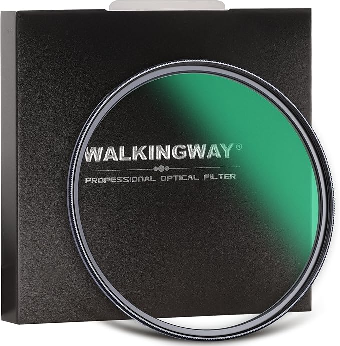 Walking Way 58mm UV Filter Ultra Slim MC UV HD Optical Glass Filter Multi Nano Coating Scratch Resistant/Waterproof Camera Lens Filter for Canon Olympus Panasonic Sony Sigma (58MM)