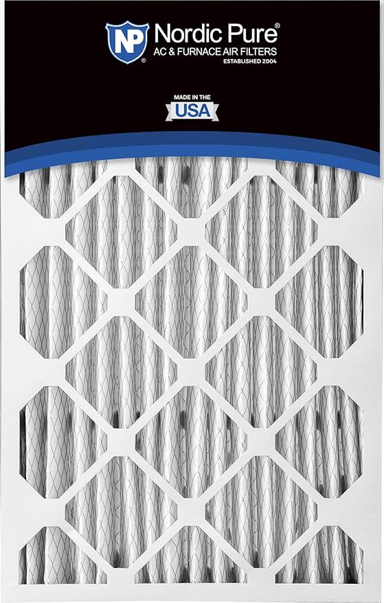 Nordic Pure 16x25x5 (15_3/4 x 24_3/4 x 4_3/8) Honeywell/Lennox Replacement MERV 12 Air Filters 2 Pack
