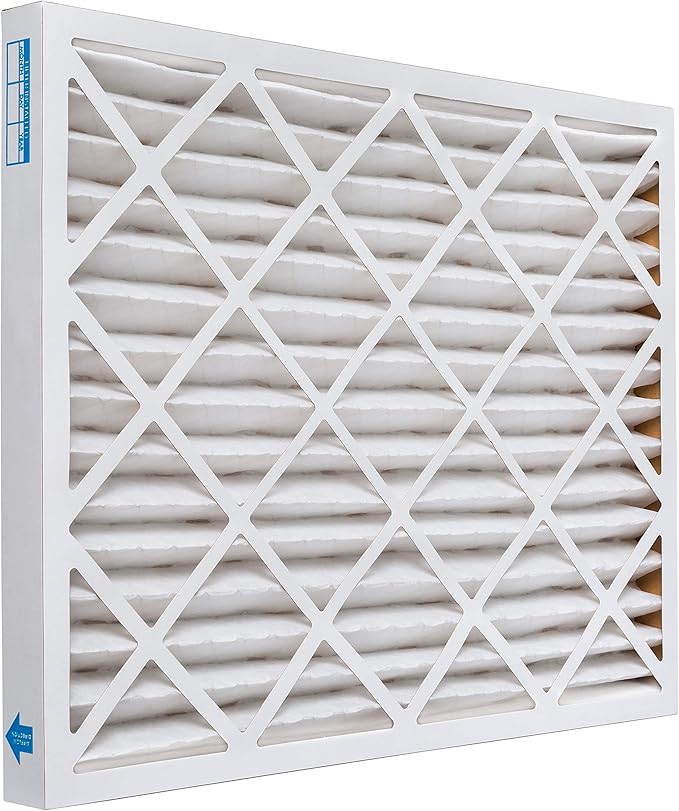 Aerostar 20x22x2 MERV 13, Pleated Air Filter, 20x22x2, Box of 6, Made in the USA