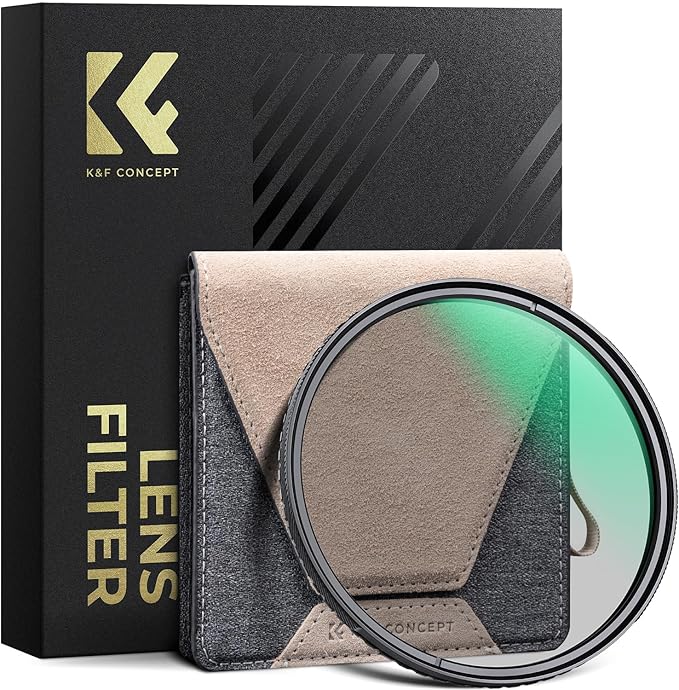 K&F CONCEPT 67mm Circular Polarizers Filter Super Slim with 36 Multi-Layer Coatings, High Definition Circular Polarizing Filter (CPL) Camera Lens Filter (Nano-X PRO Series)