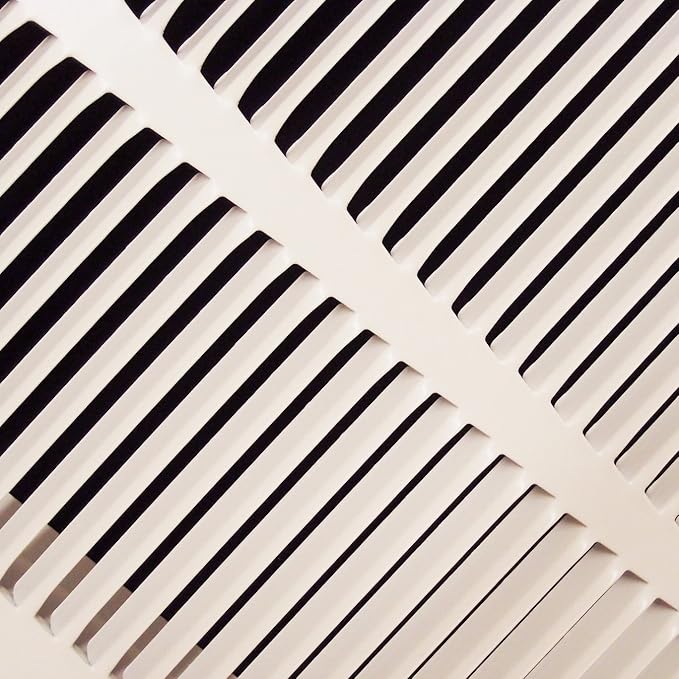HVAC Premium 16 x 6 Duct Opening Steel Return Air Filter Grille, for 1-inch Filter, Removable Door, Flat Stamped HVAC Vent Cover Grille, Outer Dimensions 18.5 x 8.5