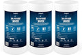Ronaqua 10" x 4.5" Big Sediment Replacement Water Filter Cartridge, 1 Micron, NSF Certified, for Whole House, Compatible with RFC-BBSA, W15-PR, WFHD13001B, GXWH35F, HF45-10BLBK10PR and AP817, 3 Pack