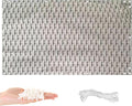 Privacy Fence 3.6' x 23' UV Protection 96% Privacy Screen for Fence, Easy Installation with Zip Ties for Carport, Fence, Patio, Apartment, Backyard, Balcony, Weaving Pattern