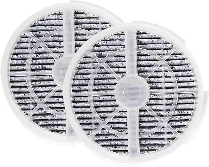 Nispira Activated Carbon HEPA Filter Replacement | For Air Purifier FridaBaby Sound Machine, Meleden, RIGOGLIOSO GL-2103, JINPUS, LTLKY 900S, 2103, 2 Pack