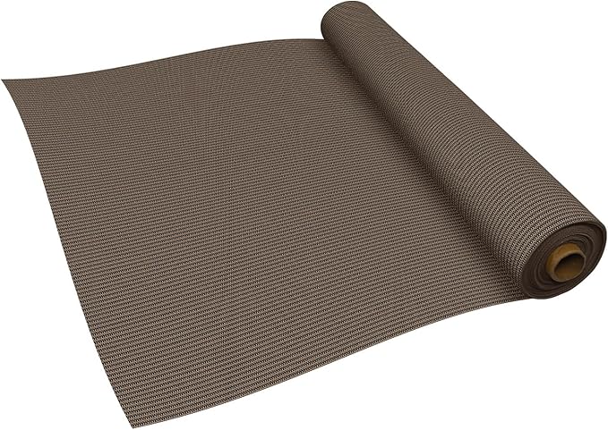 TANG Sun Shade Fabric Roll 8'x56' Shade Cloth for Garden Brown HDPE Mesh Shading Pergola Cover Replacement Canopy, 95% Blockage Sunshades for Outdoor Patio Backyard Plant
