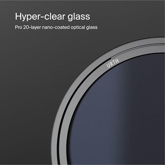 Urth 37mm Circular Polarizing (CPL) Lens Filter (Plus+) - 20-Layer Nano-Coated, Slim Design for Camera Lens Polarization