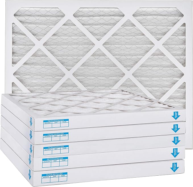 Aerostar 20x22x2 MERV 13, Pleated Air Filter, 20x22x2, Box of 6, Made in the USA