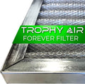 | Merv 8 | Washable Furnace Filter | Lifetime HVAC & Furnace Air Filter | Washable | Superior particle-holding Ability | Premium Quality Aluminum | 20x24x1